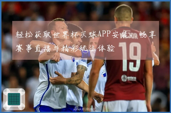 轻松获取世界杯买球APP安装,畅享赛事直播与精彩玩法体验